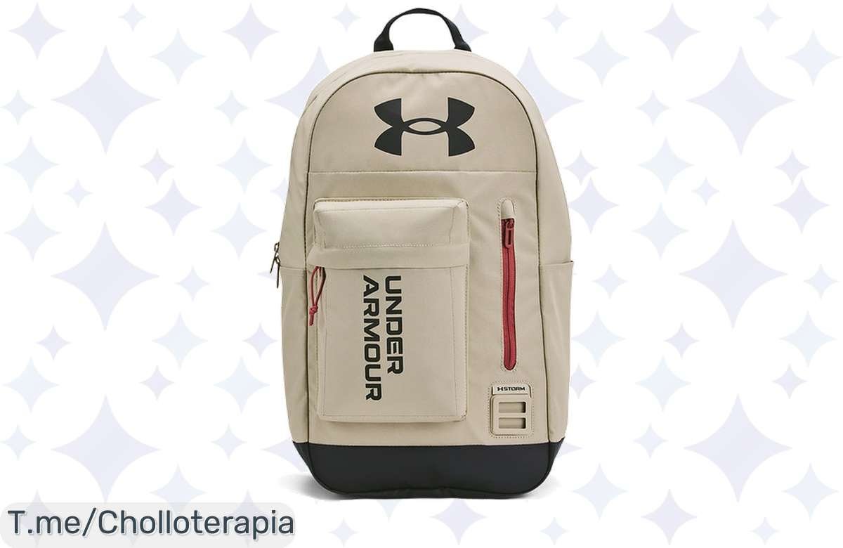 ¡Ofertón de locura! Mochila Halftime Under Armour casi regalada, ¡aprovecha ya!