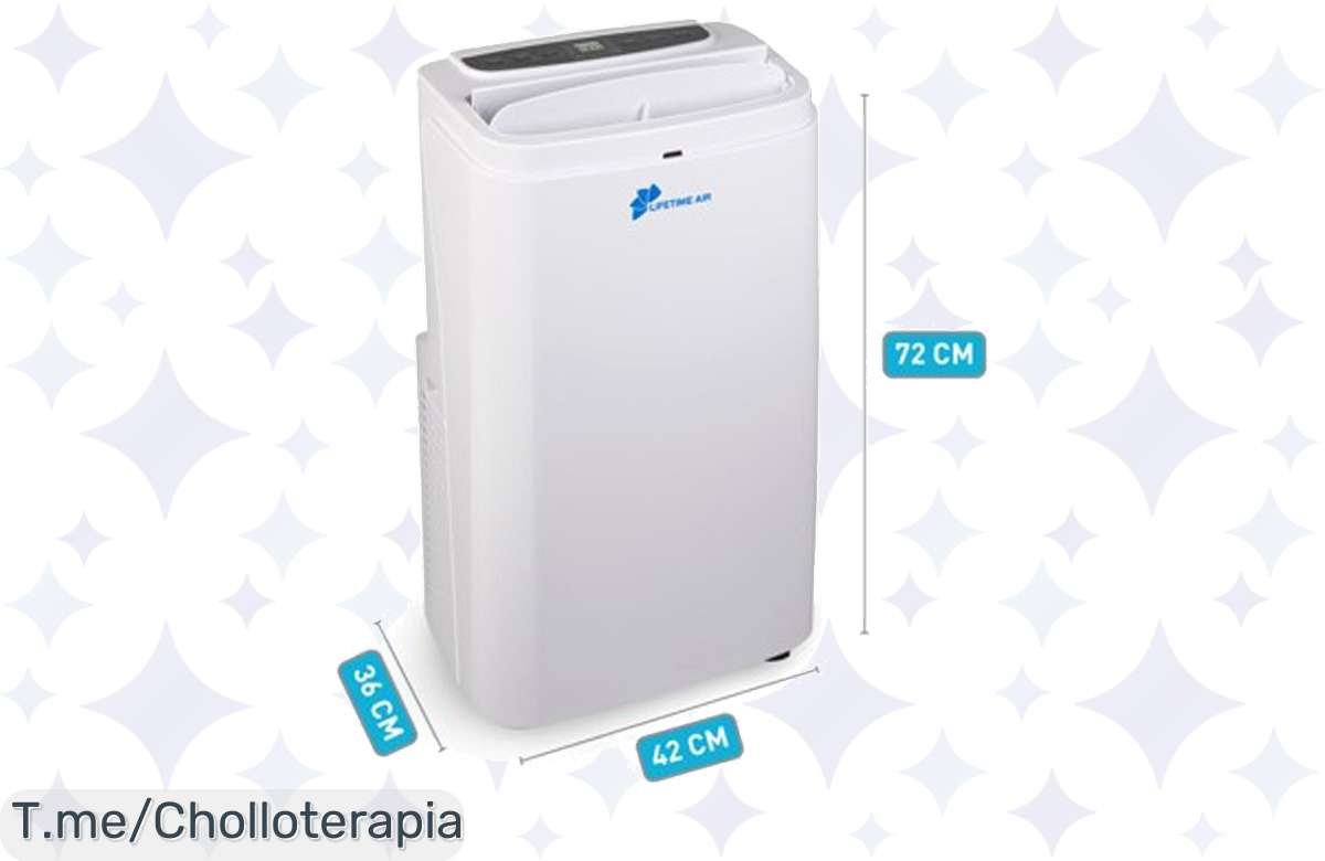 ¡Ofertón del Año: Aire Acondicionado Portátil LIFETIME 12000BTU a Precio Ridículo!