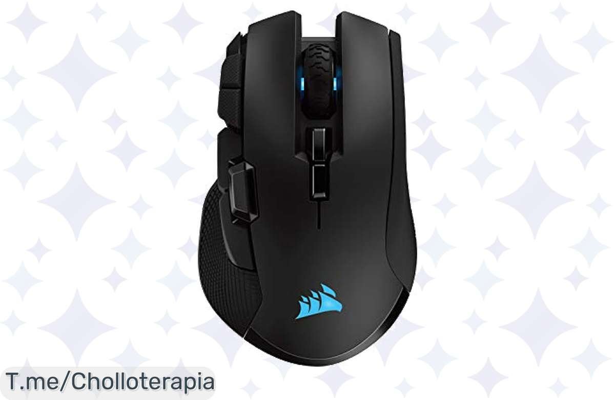 ¡Ofertón del bueno! Corsair Ironclaw RGB: Ratón gamer con 10 botones a precio de risa!