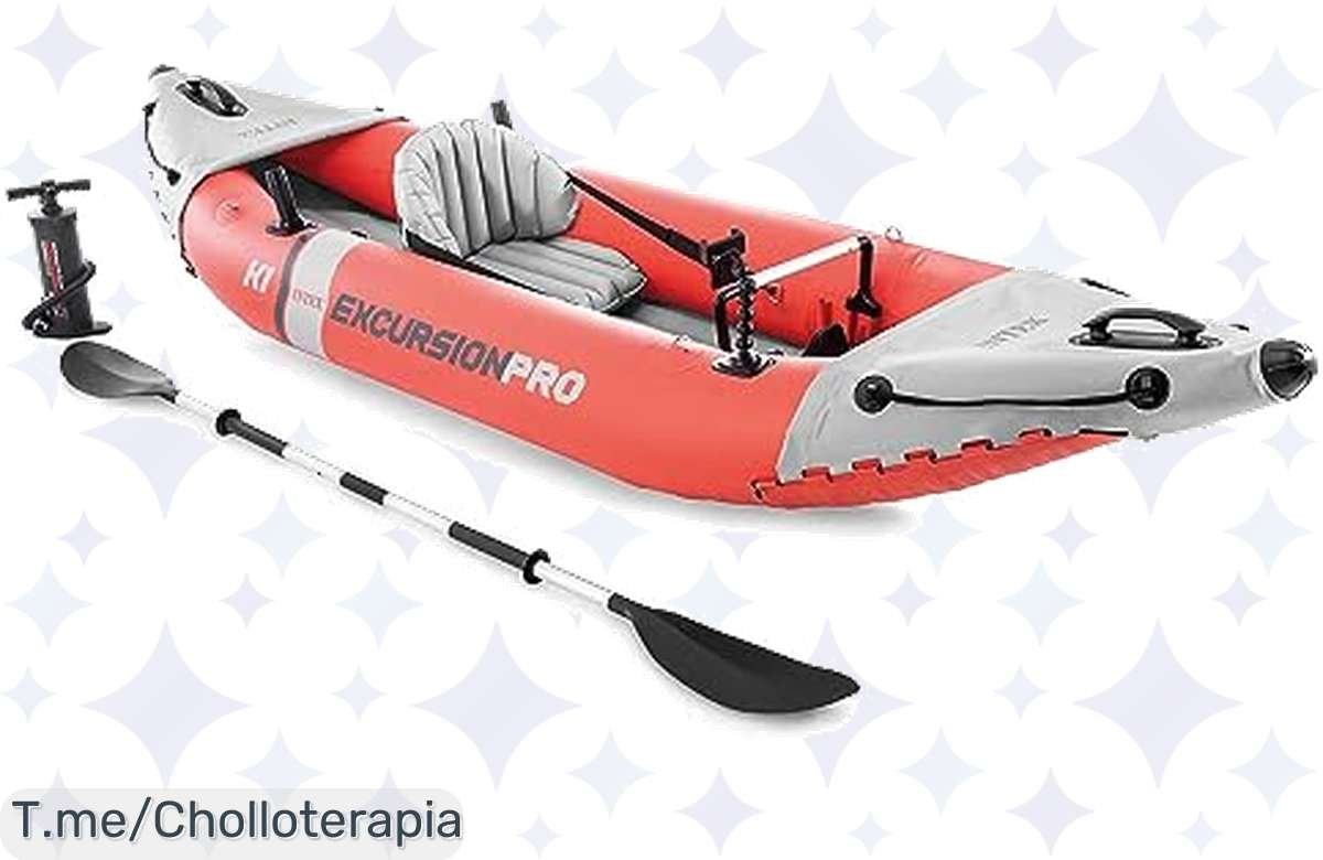 ¡Ofertón del bueno! Kayak Inflable para 1, Todo Incluido y al Mejor Precio, ¡Corre!