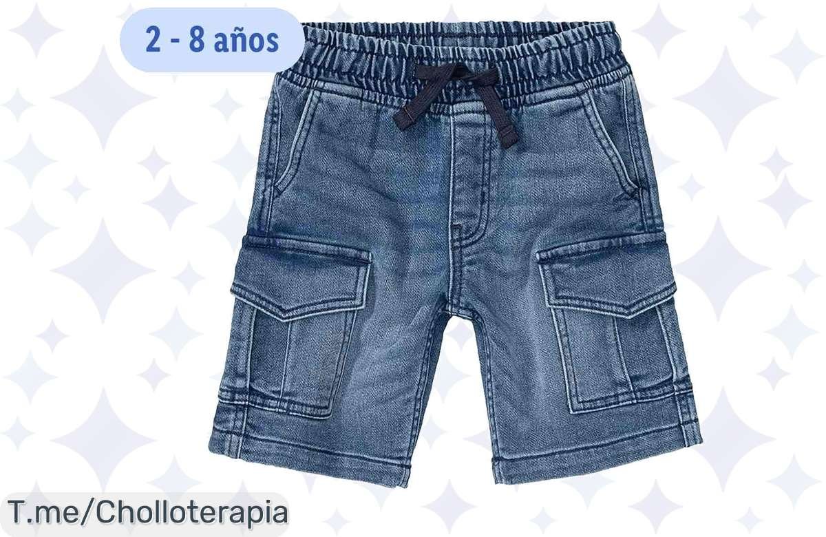 ¡Ofertón en bermudas cargo para niños! Viste a tus peques con estilo y ahorro.