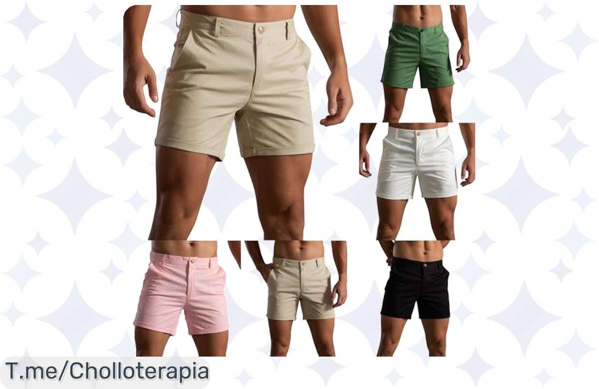 ¡Ofertón en shorts! Comodidad total a precio regalado, ¡no te lo pierdas!
