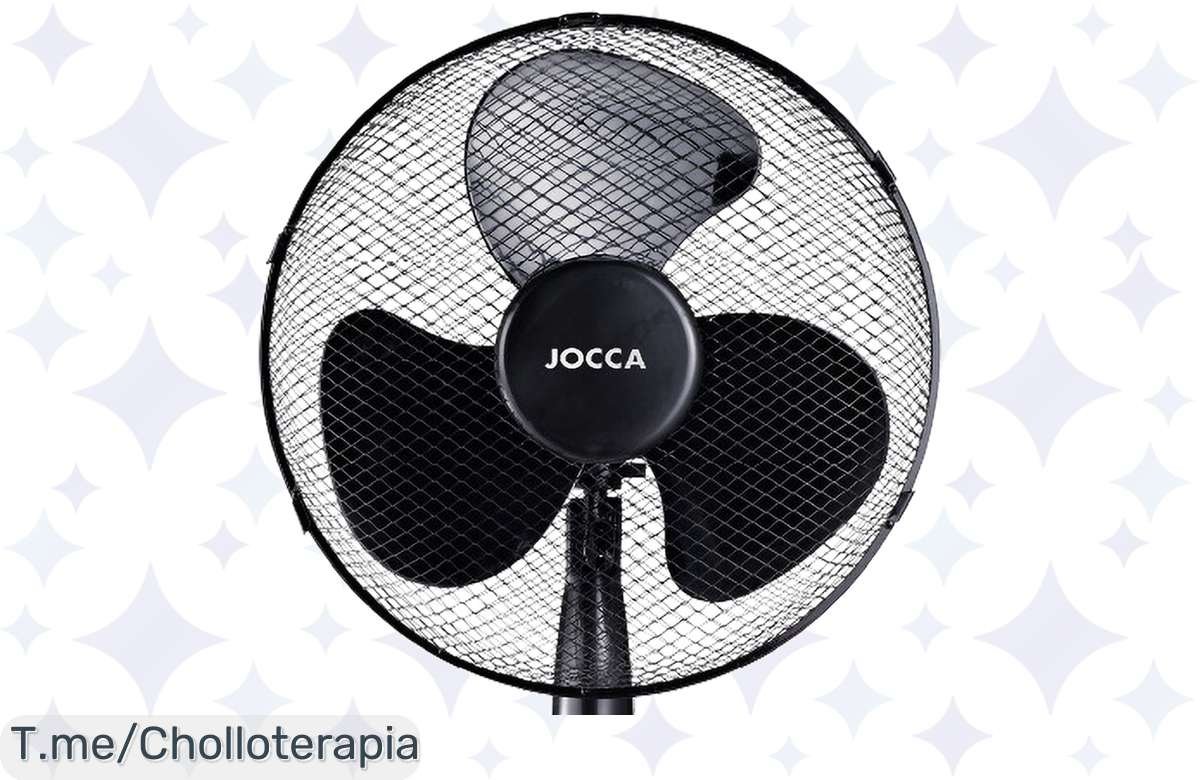 ¡Ofertón en ventiladores: 40W de potencia y oscilación 90º a precio de locura!
