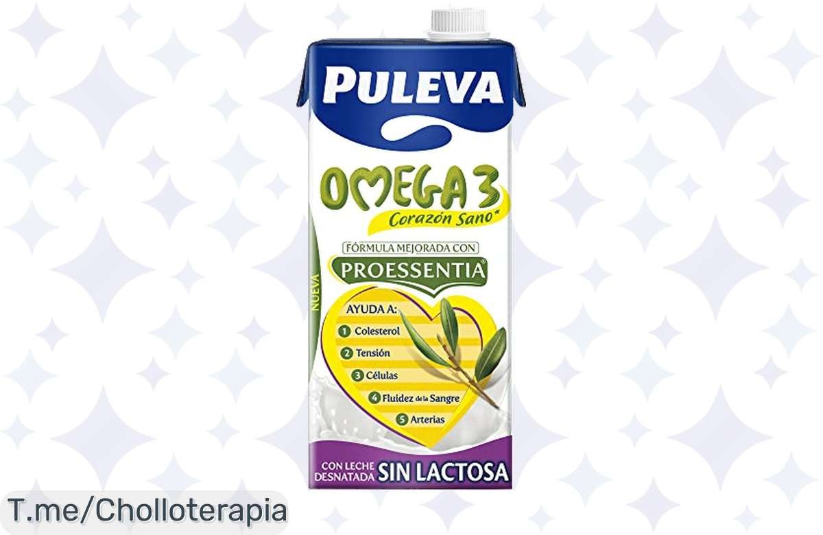 ¡Ofertonazo en Puleva Omega 3 sin Lactosa! Pura proteína y bienestar, ¡aprovecha ya!