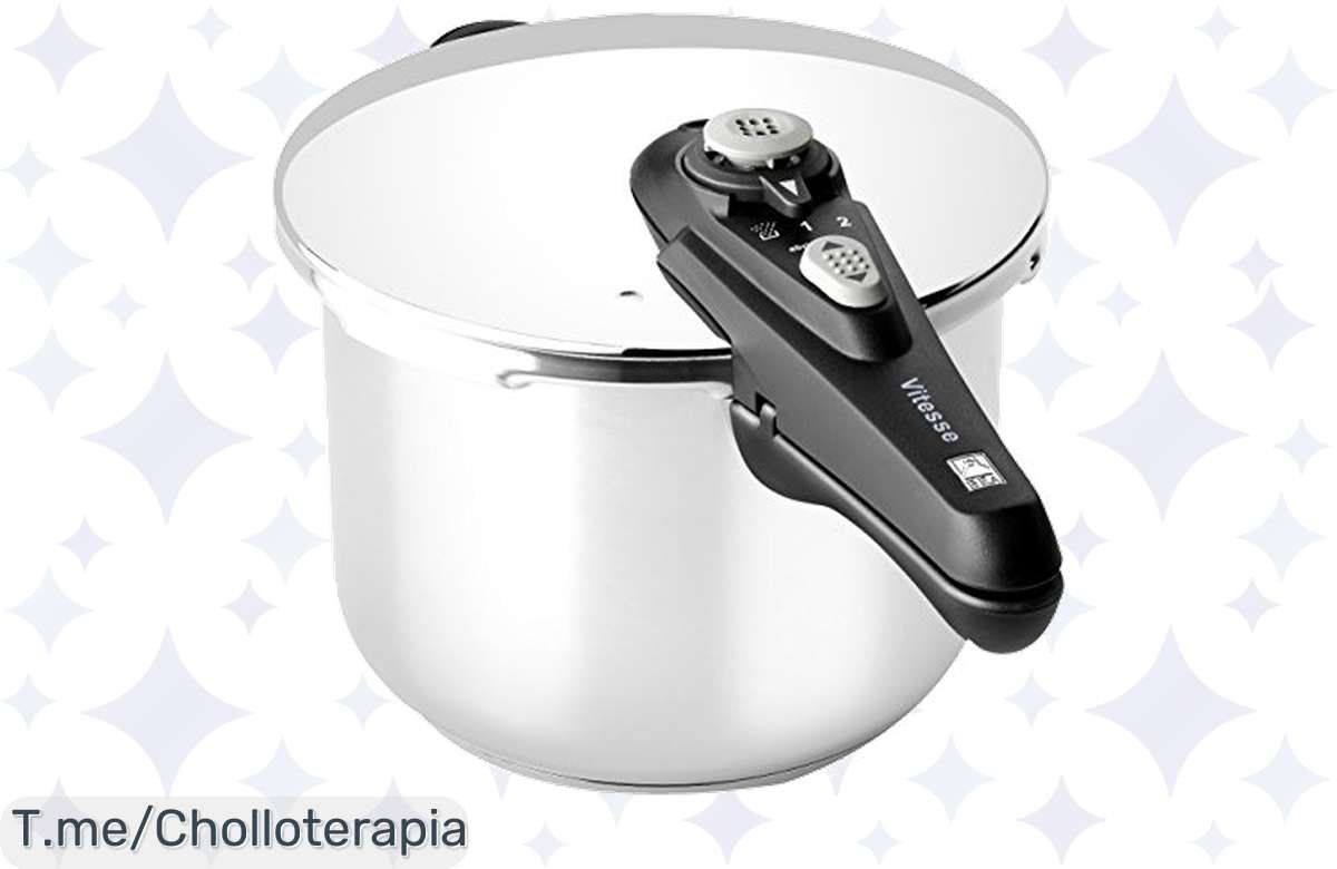 ¡Olla a presión en oferta: cocina rápido y come gourmet sin gastar!