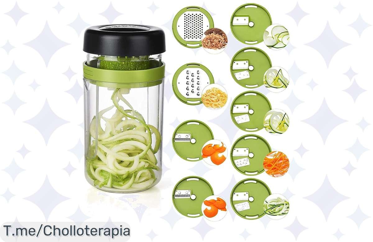 ¡Oportunidad Única! Cortador de Verduras 12 en 1 a Precio de Regalazo: Renueva tu Cocina ¡No lo Dejes Pasar!