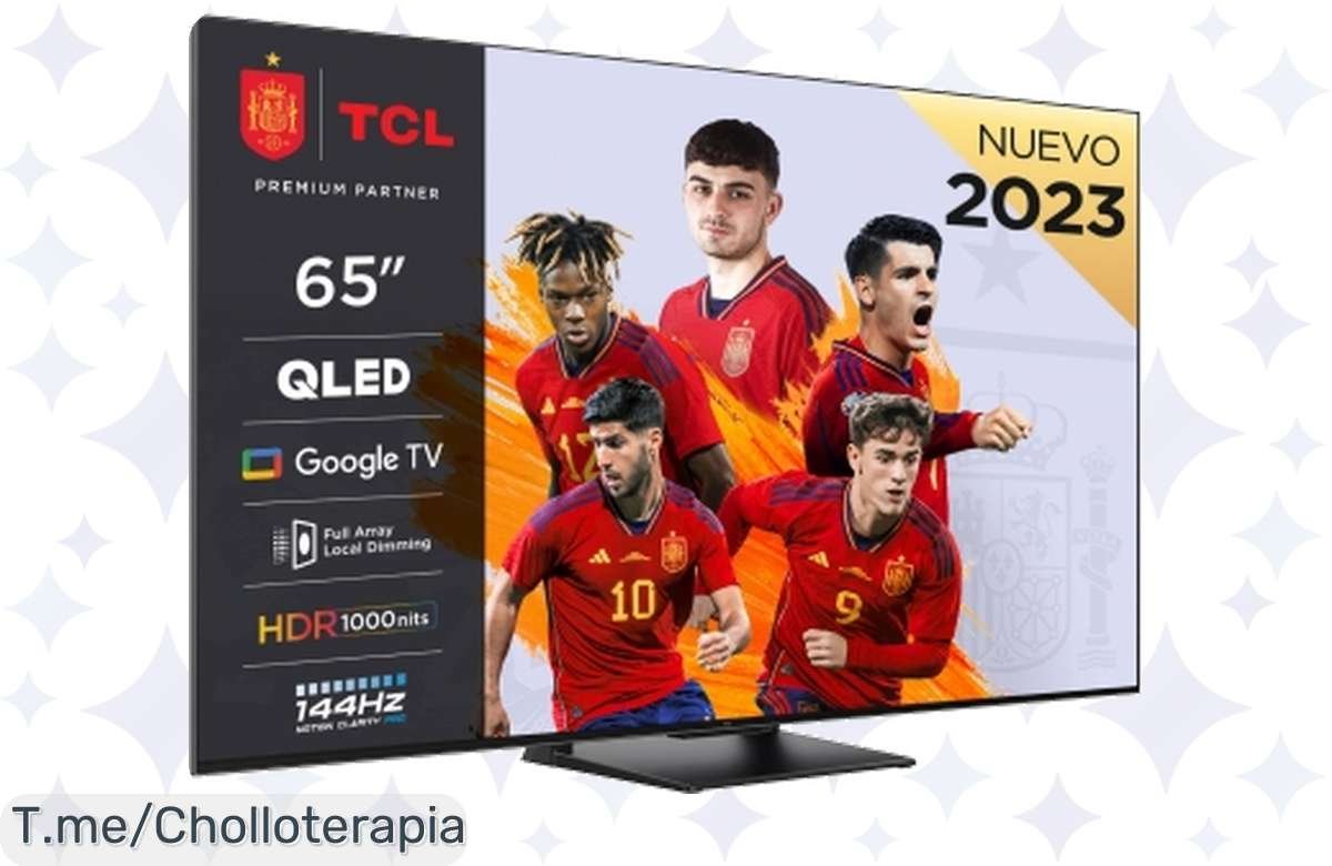 ¡Oportunidad de lujo! TV QLED 65 TCL 4K UHD a precio regalado, ¡aprovecha ya!