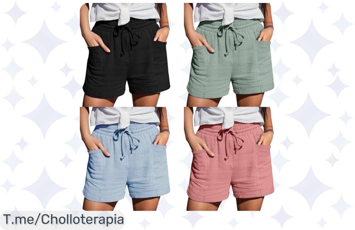 ¡Pantalones cortos de verano a mitad de precio! Llévatelos y luce increíble.