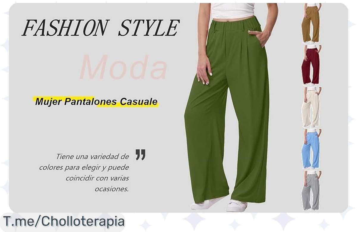 ¡Pantalones vintage de algodón a mitad de precio solo hoy! No lo dejes pasar.