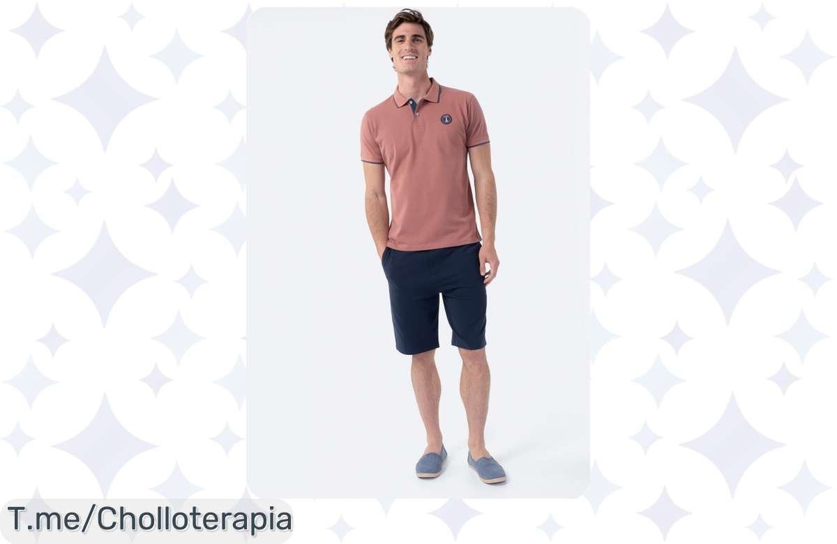¡Polo Piqué de Hombre TEX a Precio de Risa, Corre que Vuelan!