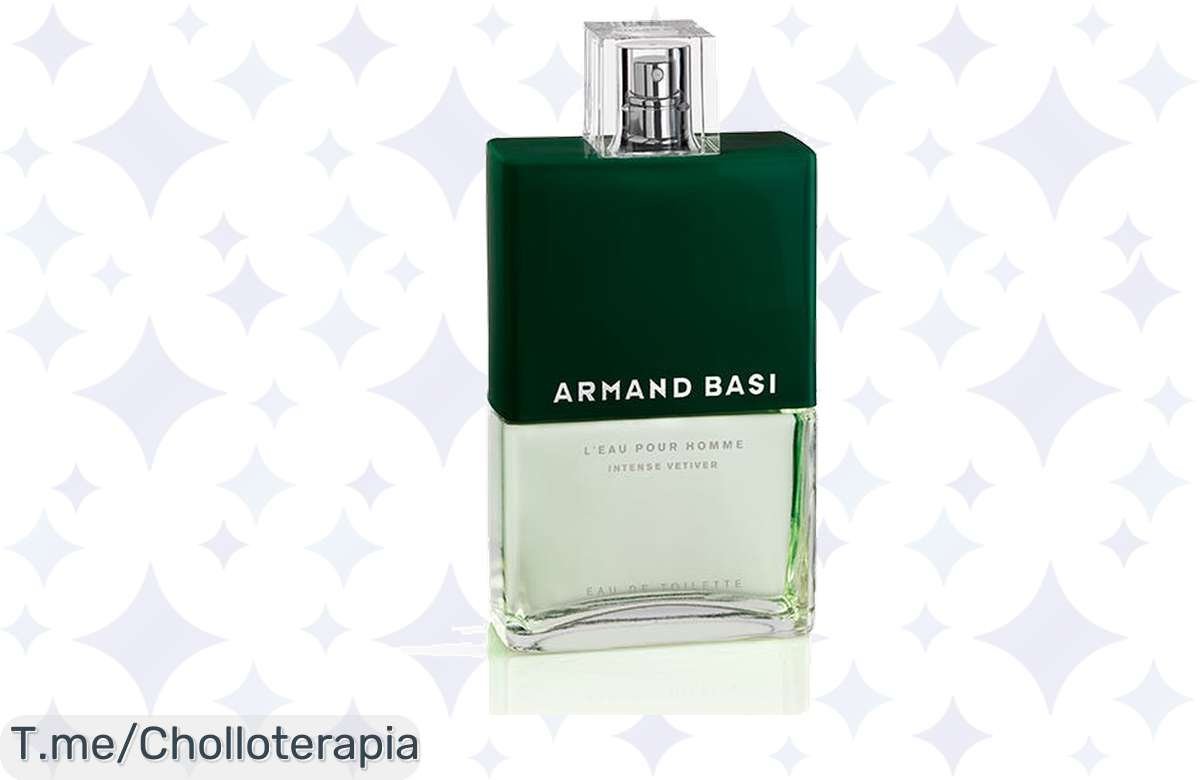 ¡Preciazo loco! Eau de Toilette Armand Basi L’ Eau Pour Homme Intense Vetiver, ¡pilla esta ganga ya!