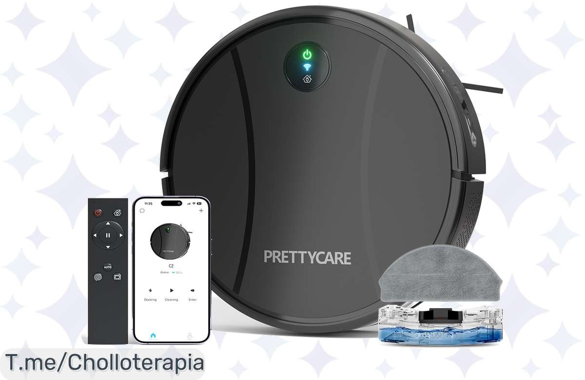 ¡PrettyCare-Robot C2: limpieza brutal y ahorro bestial, no te lo pierdas!