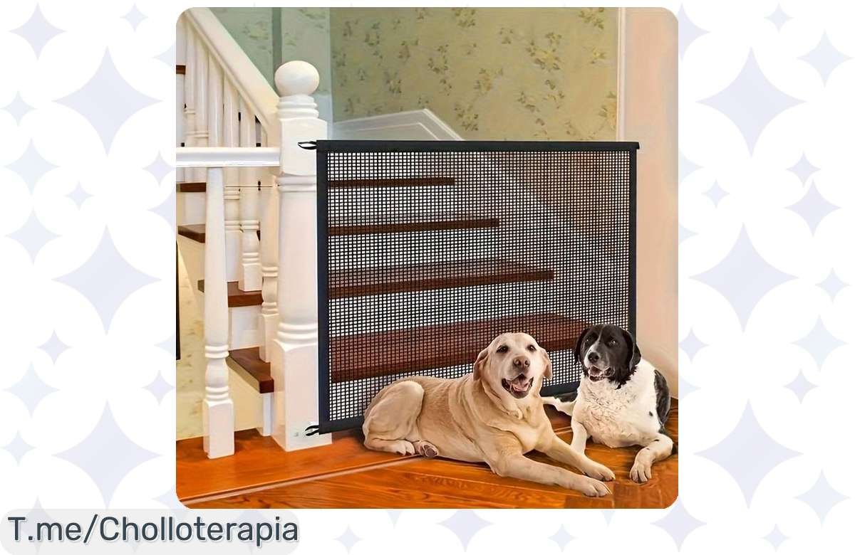 ¡Puerta para mascotas a precio loco: instalación rápida y súper versátil!