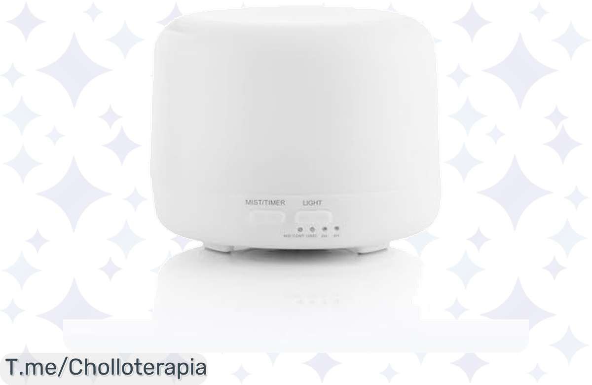 ¡Renueva tu casa con el Humidificador Difusor de Aromas InnovaGoods a precio de ganga!
