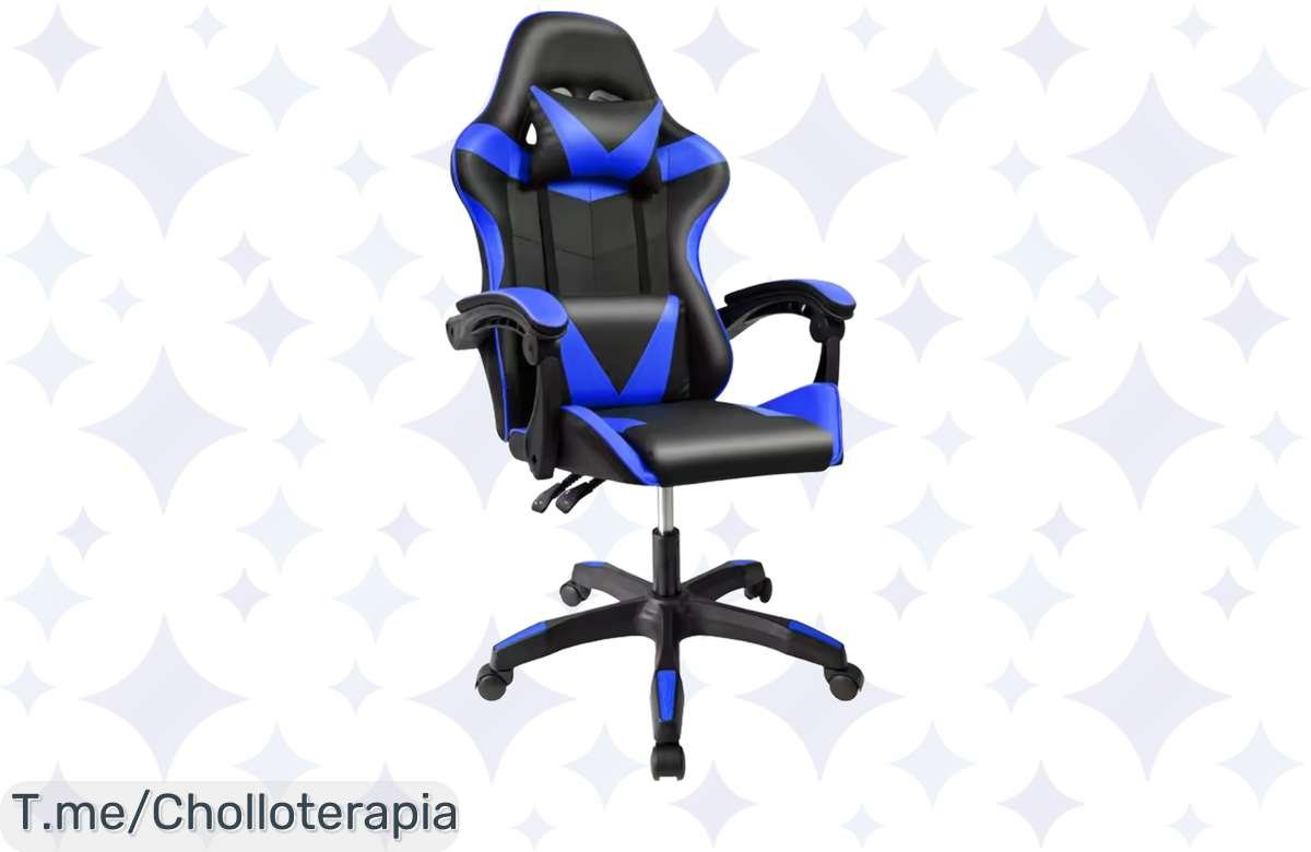 ¡Silla Gaming ergonómica en rebaja, no la dejes escapar!