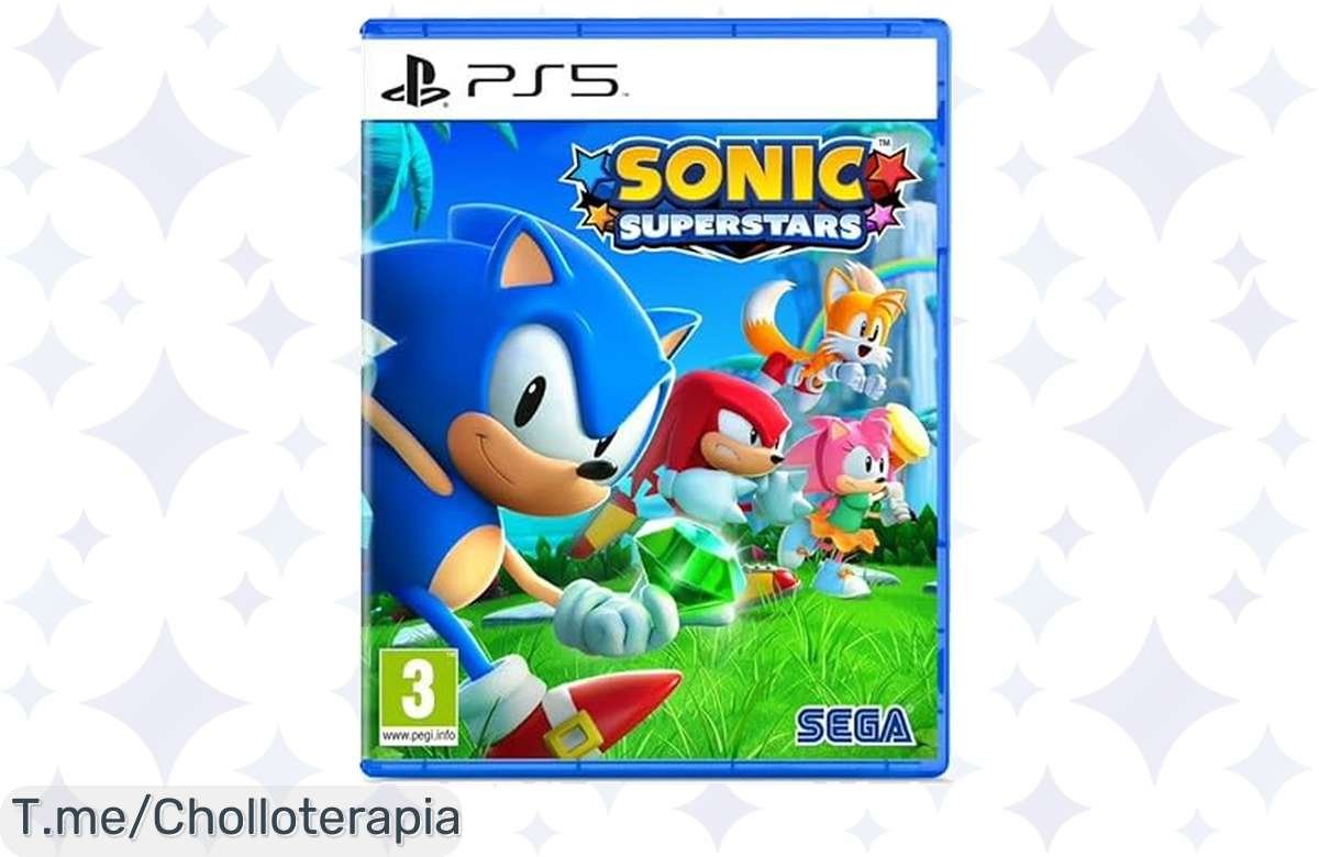 ¡Sonic Superstars a precio ganga! Juega en cooperativo y revive la magia con tus amigos