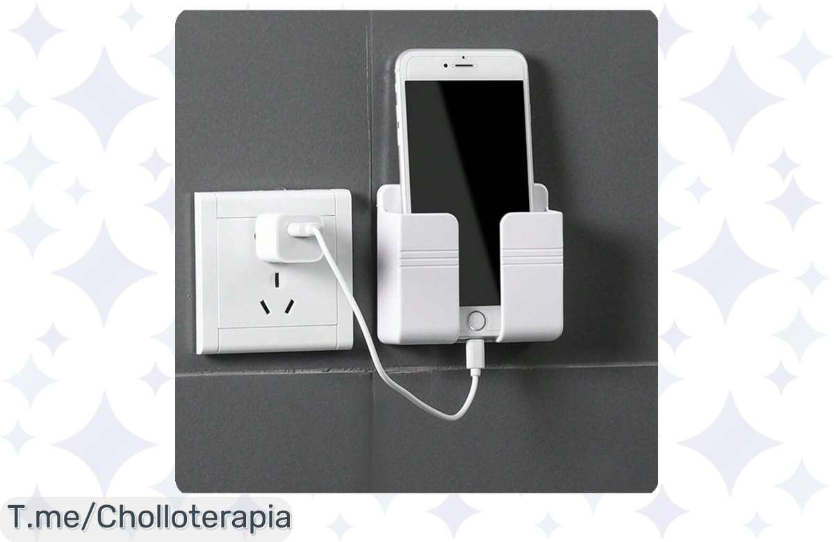 ¡Soporte móvil de pared sin líos: precio de locura!