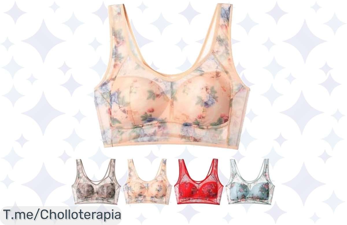 ¡Sujetador de seda premium sin costuras! Descuento bestial solo hoy