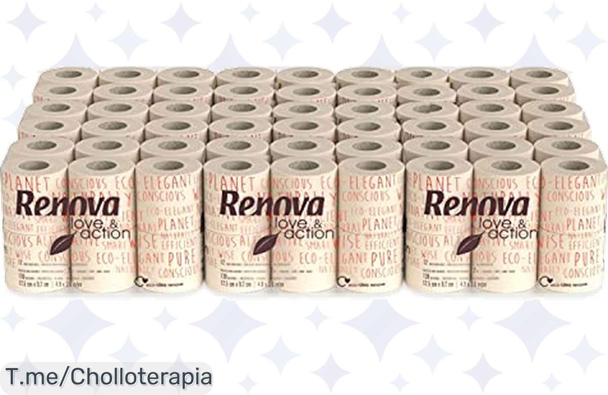 ¡Súper Oferta! Papel Higiénico Love&Action: 108 Rollos Ecológicos a Precio Insuperable, Suavidad y Resistencia Garantizadas ¡Cuida tu Bolsillo y el Planeta!
