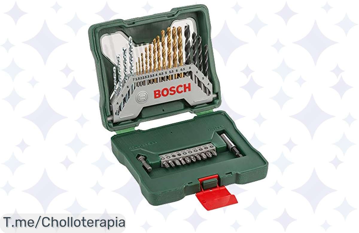 ¡Superoferta: El set de brocas Bosch de 70 piezas a un precio de risa!