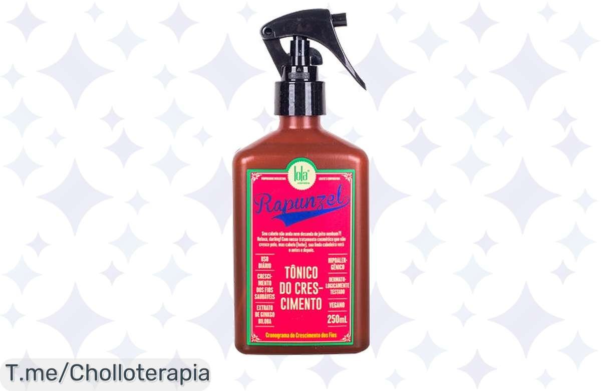 ¡Tónico Rapunzel a precio de locura para tu melena de ensueño!