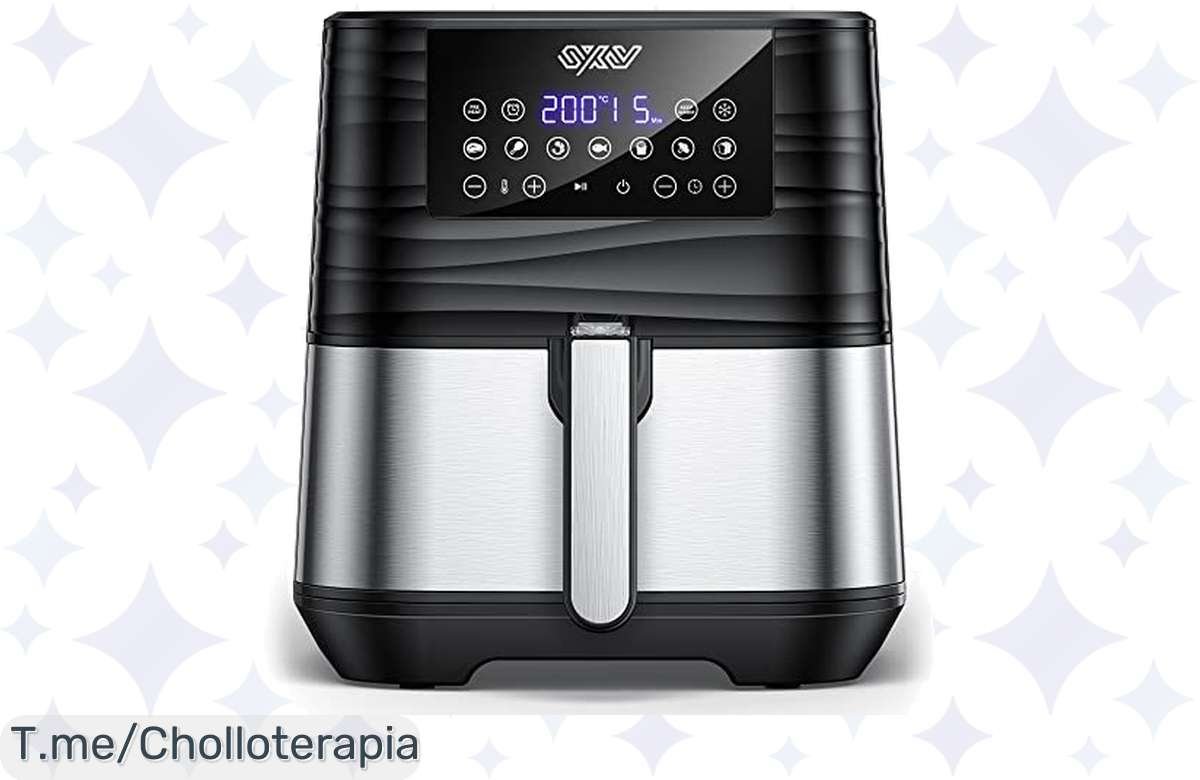 ¡Transforma tu cocina con la Freidora Innsky 5,5L: 85% menos grasa y 50% más rapidez! ¡Últimas unidades!