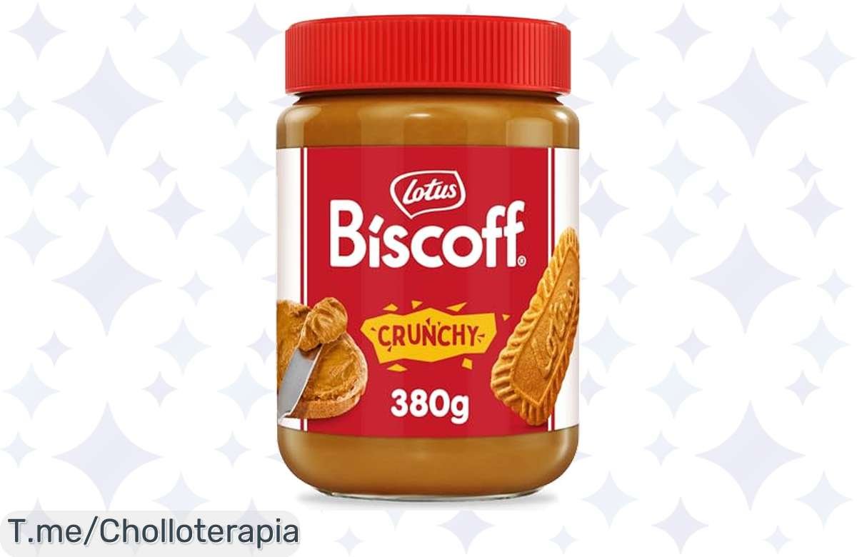¡Última Oportunidad! Crema Biscoff Vegana a Precio de Ganga