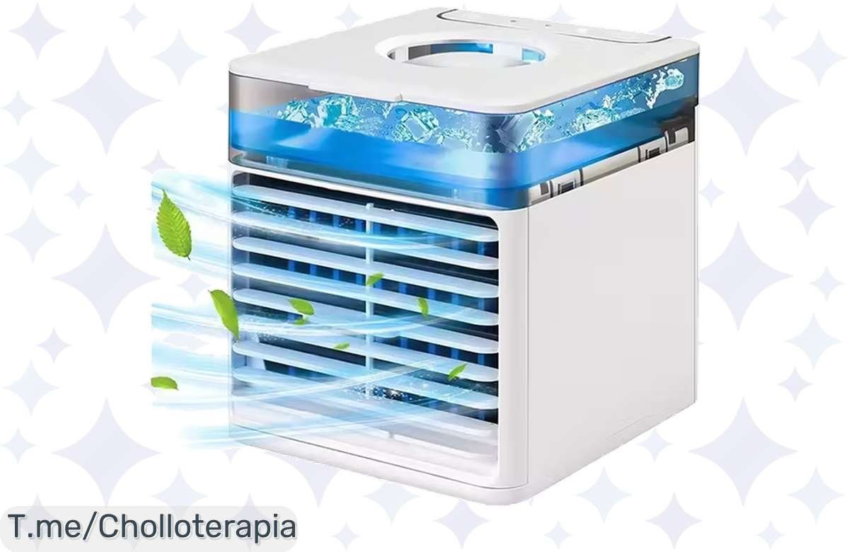 ¡Última oportunidad: Aire acondicionado portátil brutal a precio de locura, refréscate ahora!