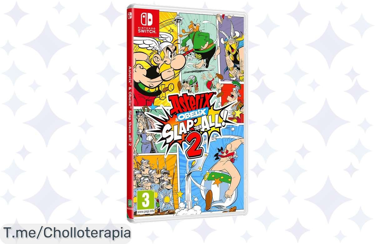 ¡Última oportunidad: Asterix & Obelix Slap Them All 2 en Nintendo Switch por cuatro duros!