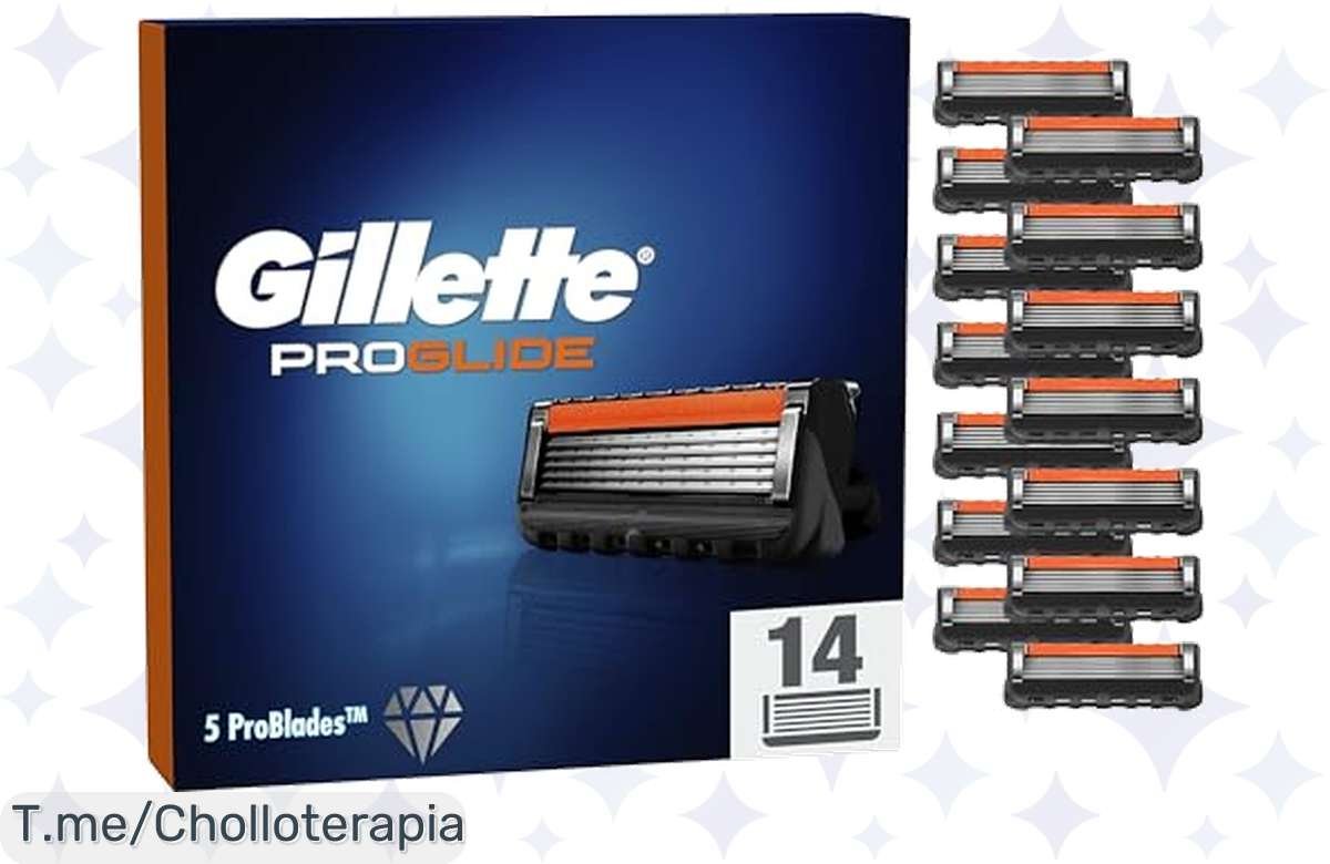 Afeitado de lujo sin gastar de más: ¡14 cuchillas ProGlide FlexBall!