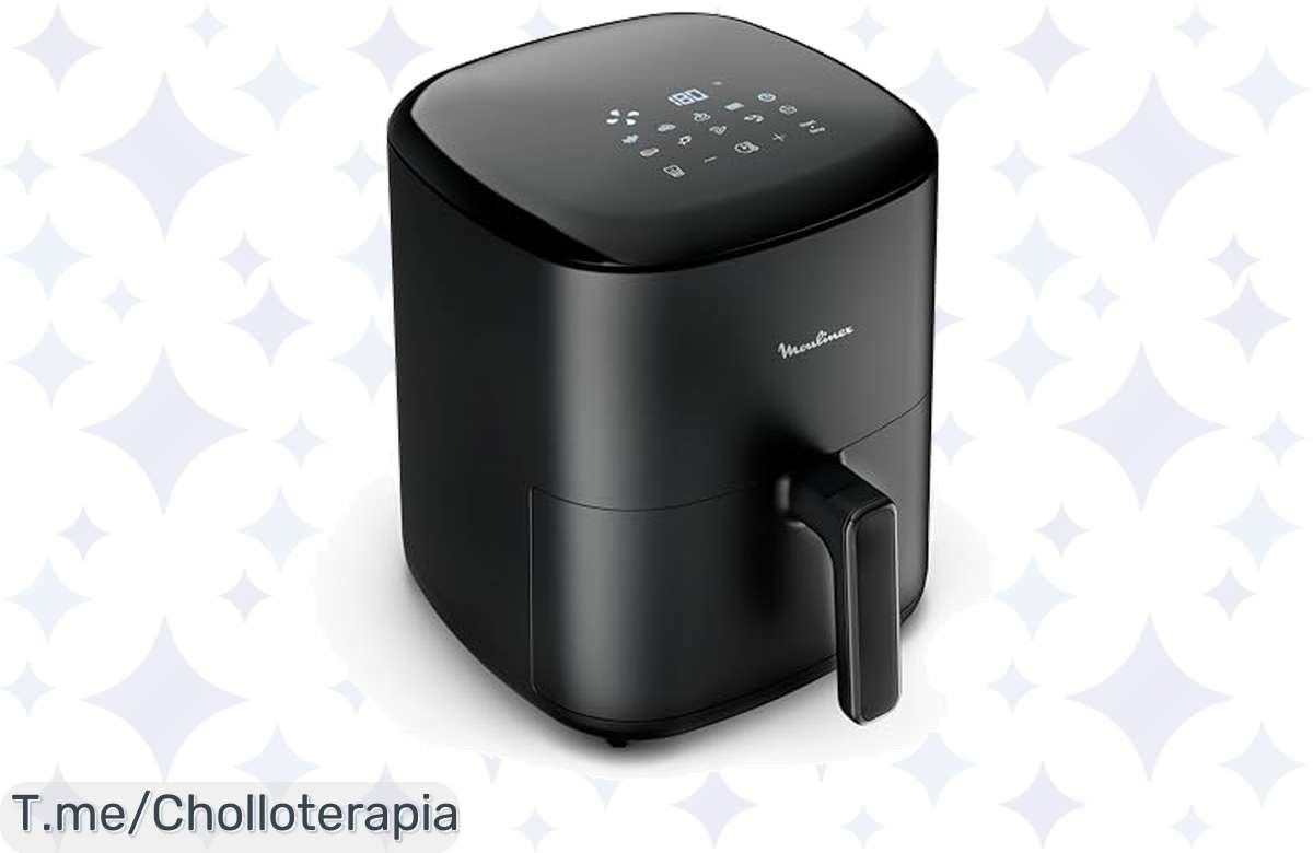 Ahorra a lo grande: Freidora Moulinex Easy Fry Max, cocina veloz y baja tu factura hasta un 70%