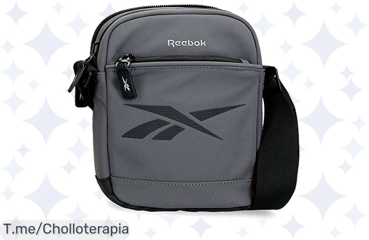Aprovecha ahora el ofertón de la bandolera Reebok Newport, el complemento ideal con comodidad y espacio que necesitas ¡No dejes pasar este super chollo, stock limitado!