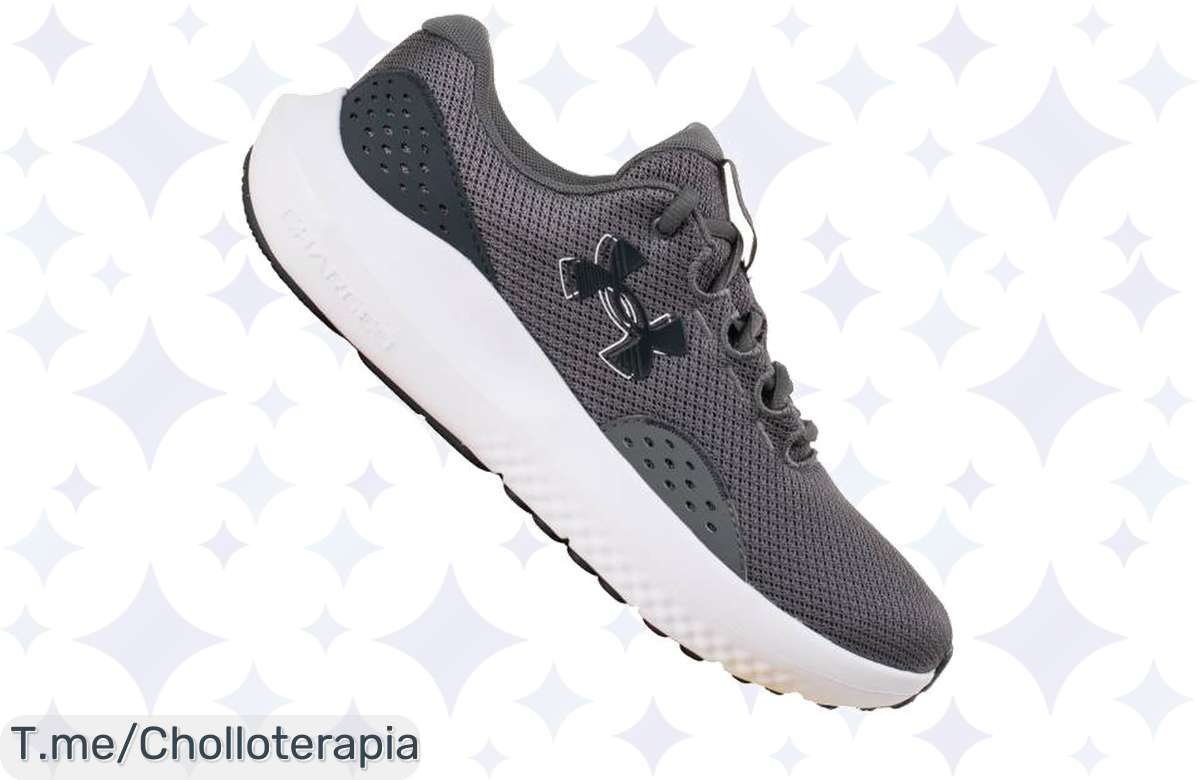 Aprovecha el ofertón del año: Zapatillas de Running Under Armour Charged Surge 4 para Hombre, comodidad sin igual para que corras a toda velocidad. ¡Compra ahora o nunca!