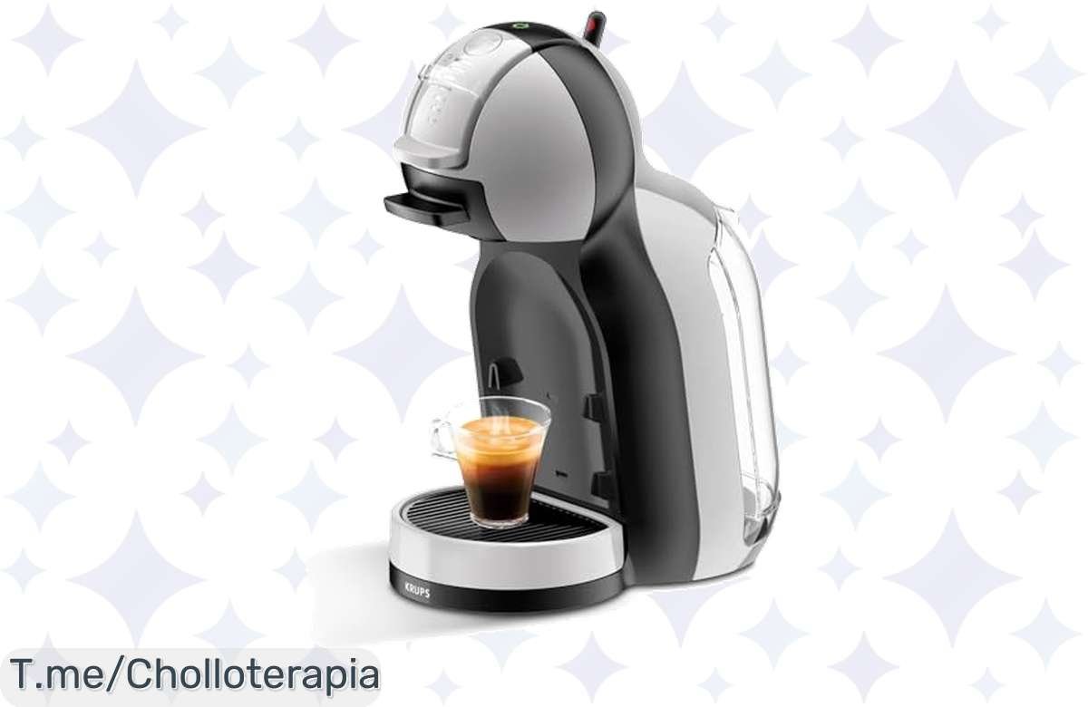 Aprovecha este chollazo: Krups Dolce Gusto Mini Me con 35 cafés a precio de risa