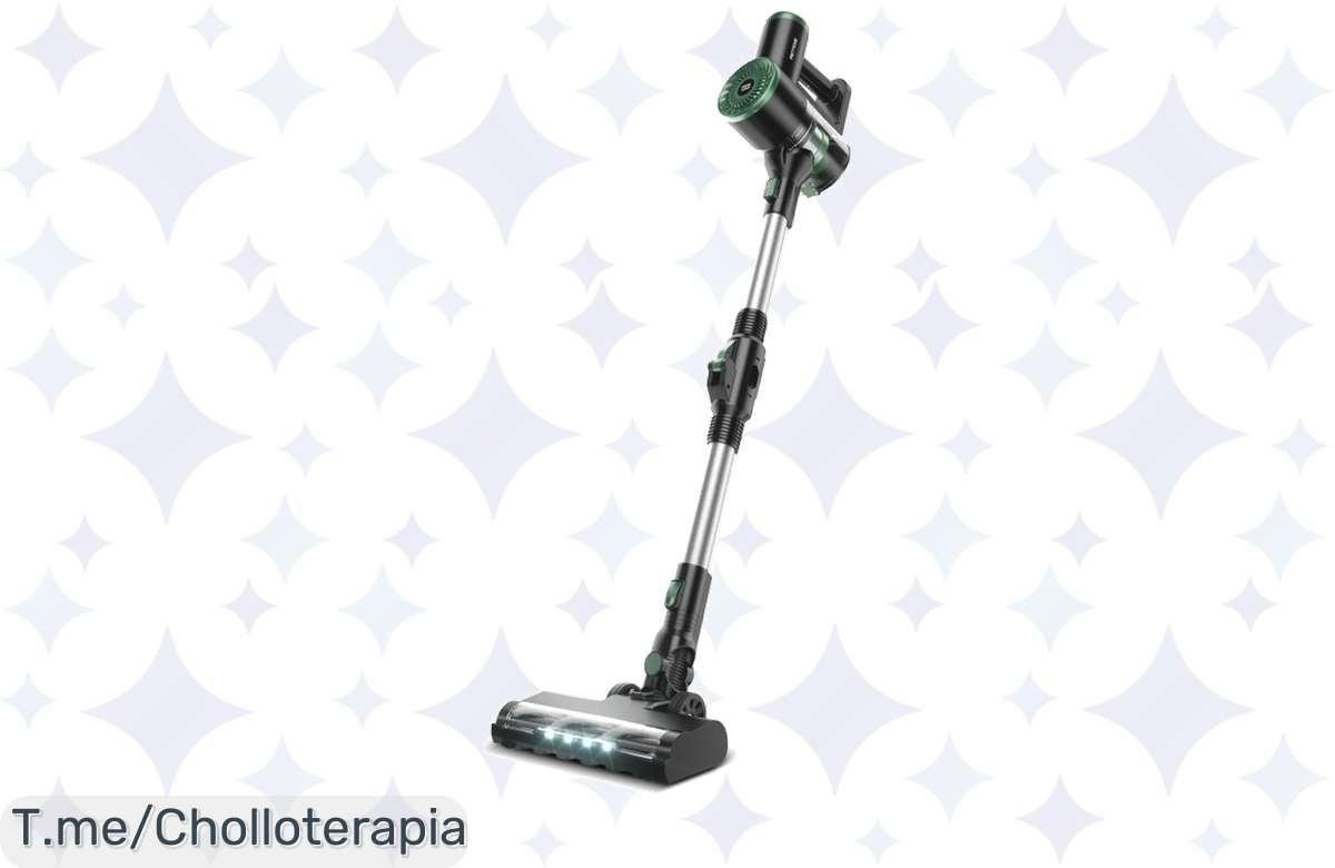Atrapa el chollazo del año con la aspiradora inalámbrica PrettyCare WP1, potente y ligera. ¡Descuento brutal por tiempo limitado, no dejes escapar esta oportunidad y compra ya!