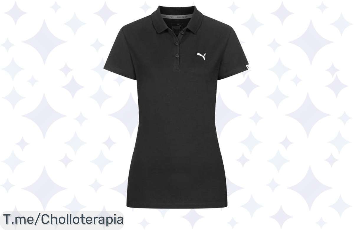 Atrapa el estilo y la comodidad con el Polo PUMA Essential Mujer, diseñado para brillar con su frescura y transpirabilidad. ¡No dejes pasar este ofertón limitado!