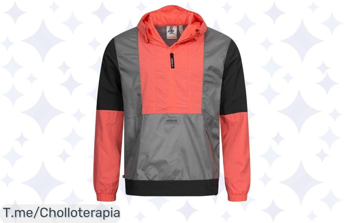 Atrapa el super chollo de la chaqueta adidas Originals ADV Block Windbreaker y destaca con estilo mientras te proteges del viento, ¡aprovéchalo antes de que se agote!