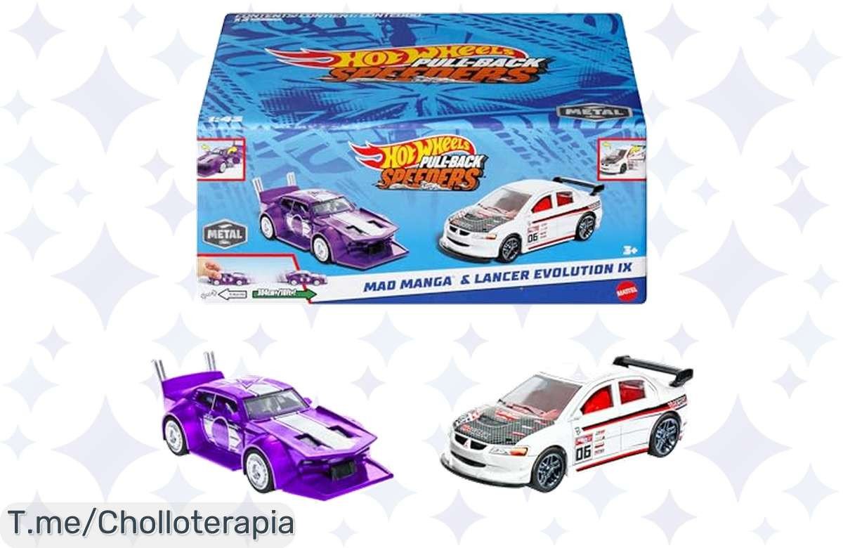 Atrapa la emoción del emoción al conducir estos coches Hot Wheels que sorprenden y divierten ¿Te lo vas a perder? Tu colección lo está esperando!