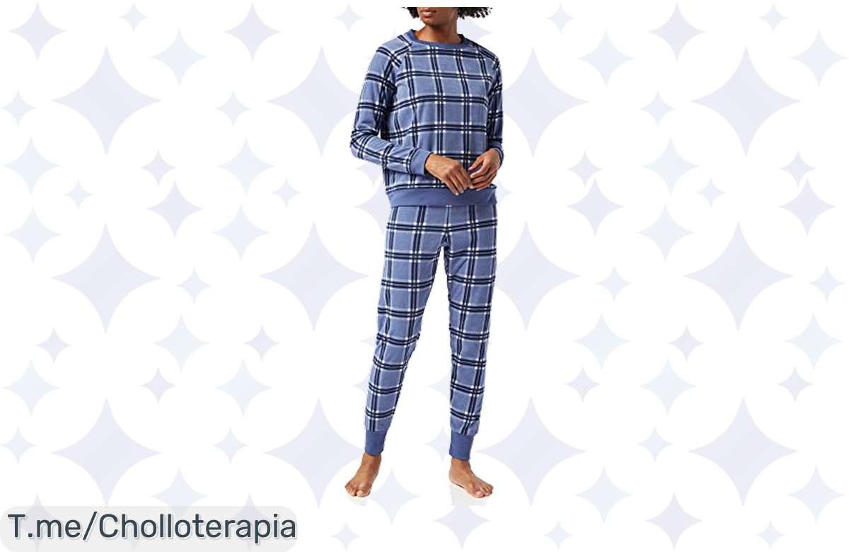 Atrévete a sentir la suavidad con Iris & Lilly: Pijama de forro polar a precio loco que te abrazará con calidez. ¡Aprovecha este super chollo antes de que desaparezca!