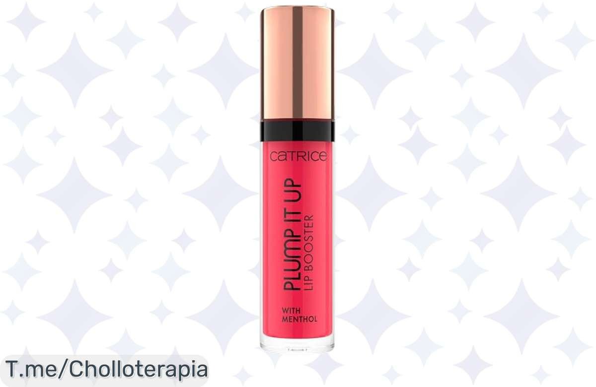 Brilla como nunca con el brillo de labios Catrice Plump It Up, ¡un super chollo que transforma tu look! Aprovecha esta oferta limitada y deslumbra hoy mismo.
