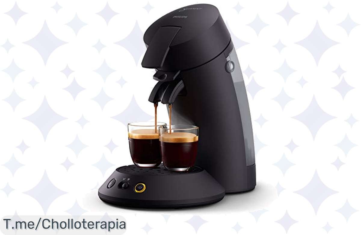 Cafetera Senseo Original Plus a precio de locura: café perfecto y eco-friendly, ¡compra ya!