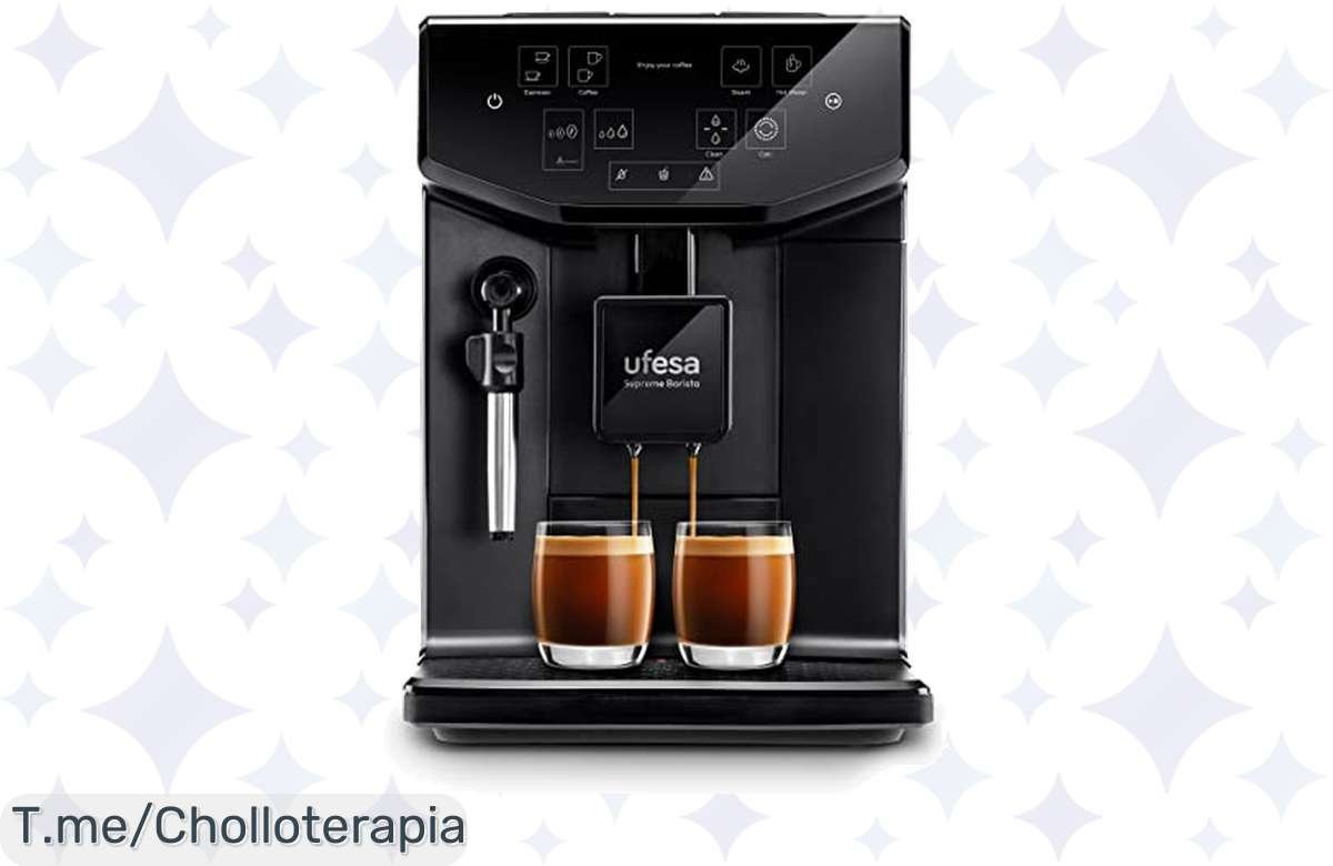 Cafetera Ufesa Supreme Barista con 20 bares: Oferta irrepetible para amantes del café