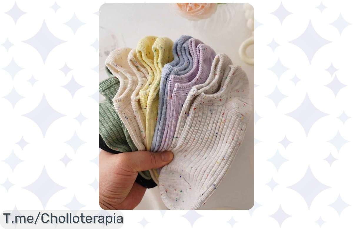 Calcetines tobilleros top: 5 pares a precio de locura, ¡agárralos ya!