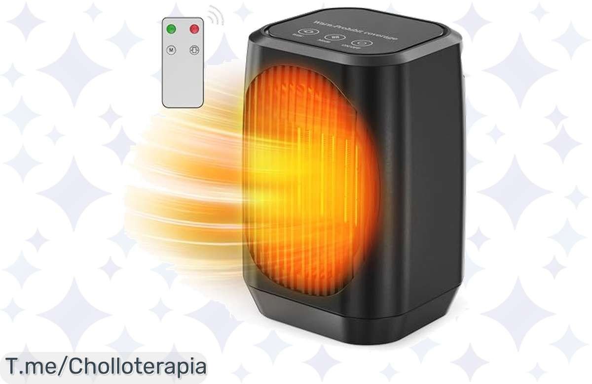 Calentador de espacio potente y oscilante a un precio loco: ¡ofertón exclusivo que transforma tu hogar en un refugio cálido! ¡No dejes pasar esta oportunidad, compra ya!
