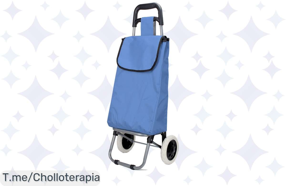 Carrito plegable de 40L: súper oferta de locura ¡Corre antes de que se agote!