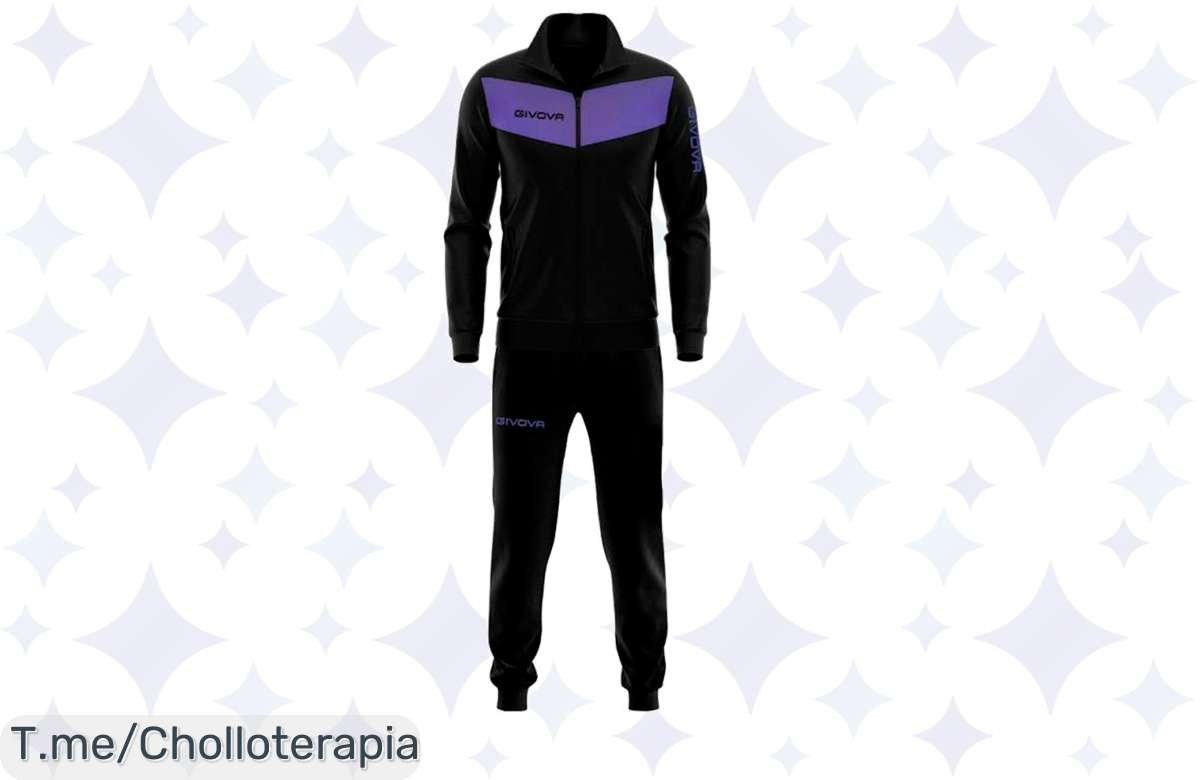 Chándal Givova en descuento: Chollazo unisex para todos, ¡no te lo pierdas!