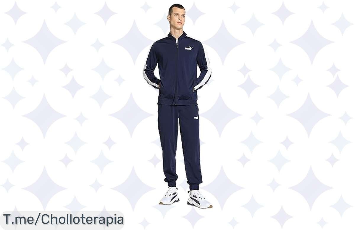 Chándal PUMA Baseball Tricot Suit: Estilo y confort de alto nivel a precio inigualable. ¡Corre por el tuyo!