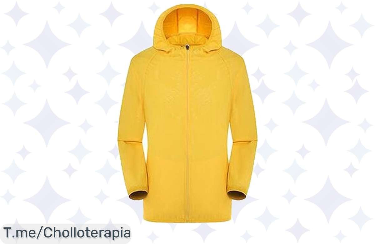 Chaqueta Haolei: Protección solar y resistencia al viento a precio de locura. ¡Corre antes de que vuelen!