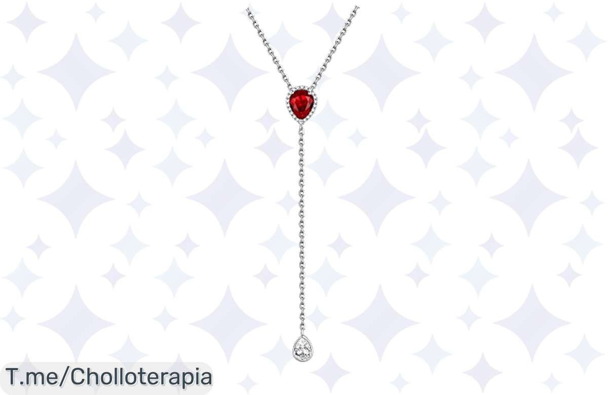Chollazo de collantes de plata con granate puro, jede brillarte y sentirte única con el stock limitado. Aprovecha; si no ahora, ¿cuándo? ¡No lo dejes escapara!
