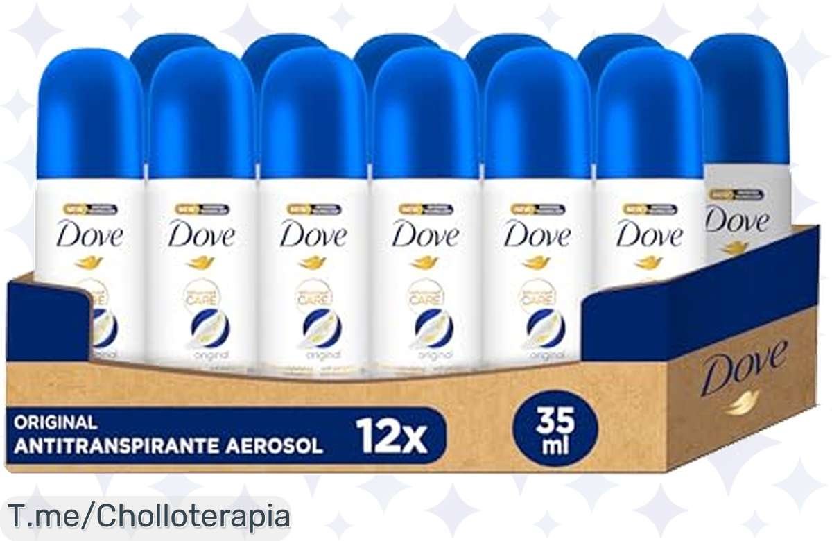 Chollazo del bueno: Desodorante Dove Original 72h por casi nada, ¡no te lo pierdas!